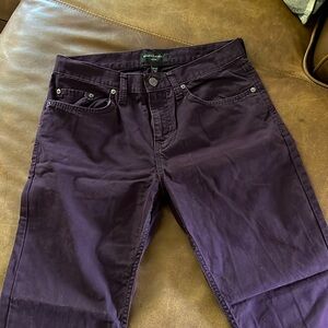 Purple Men’s Banana Republic Straight Pants 30x30